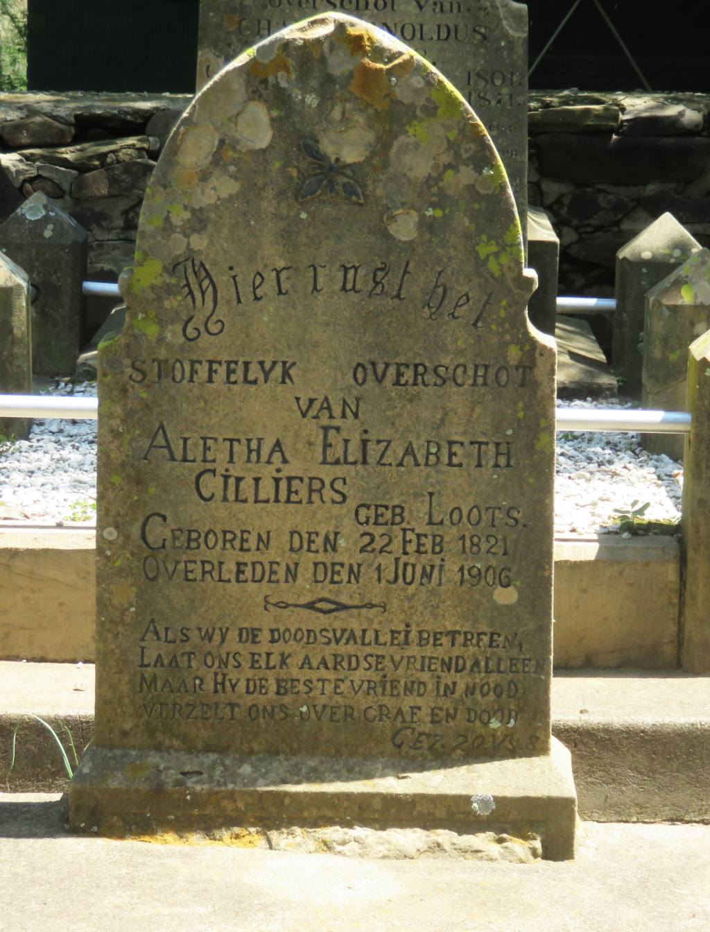 Doornkloof Aletha Cilliers grave